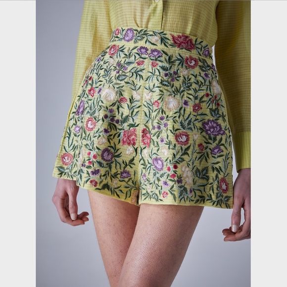 NWT Anthropologie La Fuori Embroidered Shorts - Picture 6 of 9